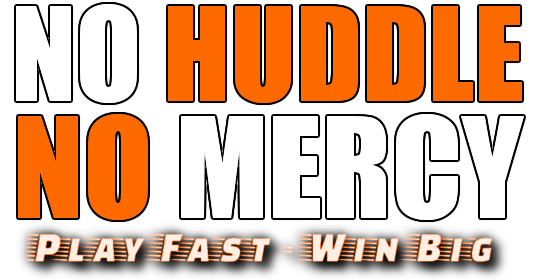 No Huddle No Mercy Logo